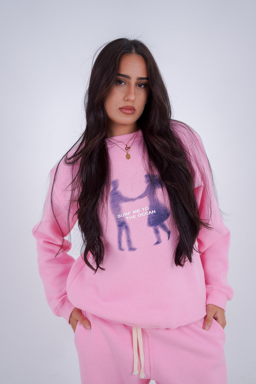 Pink Zeed Crewneck