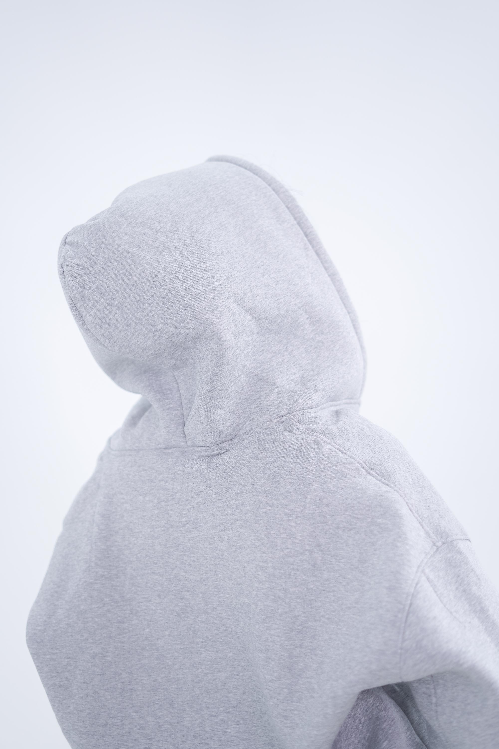 Gray Zeed Full Zipper