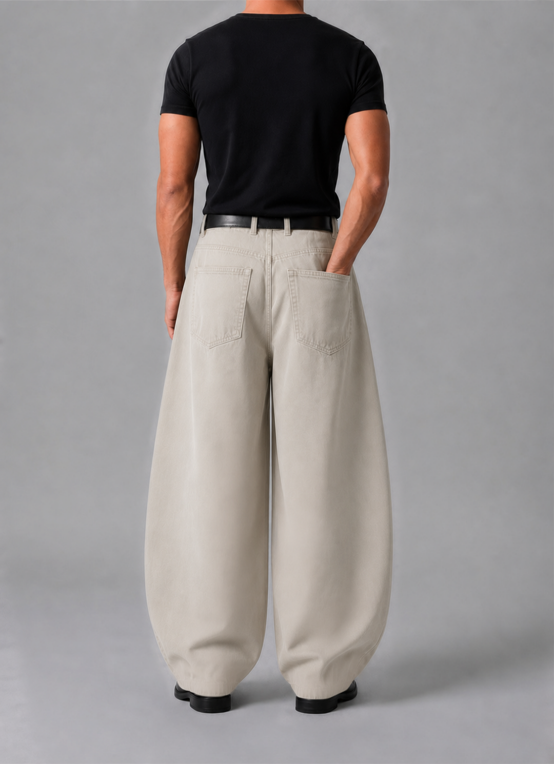 parel pants in beige