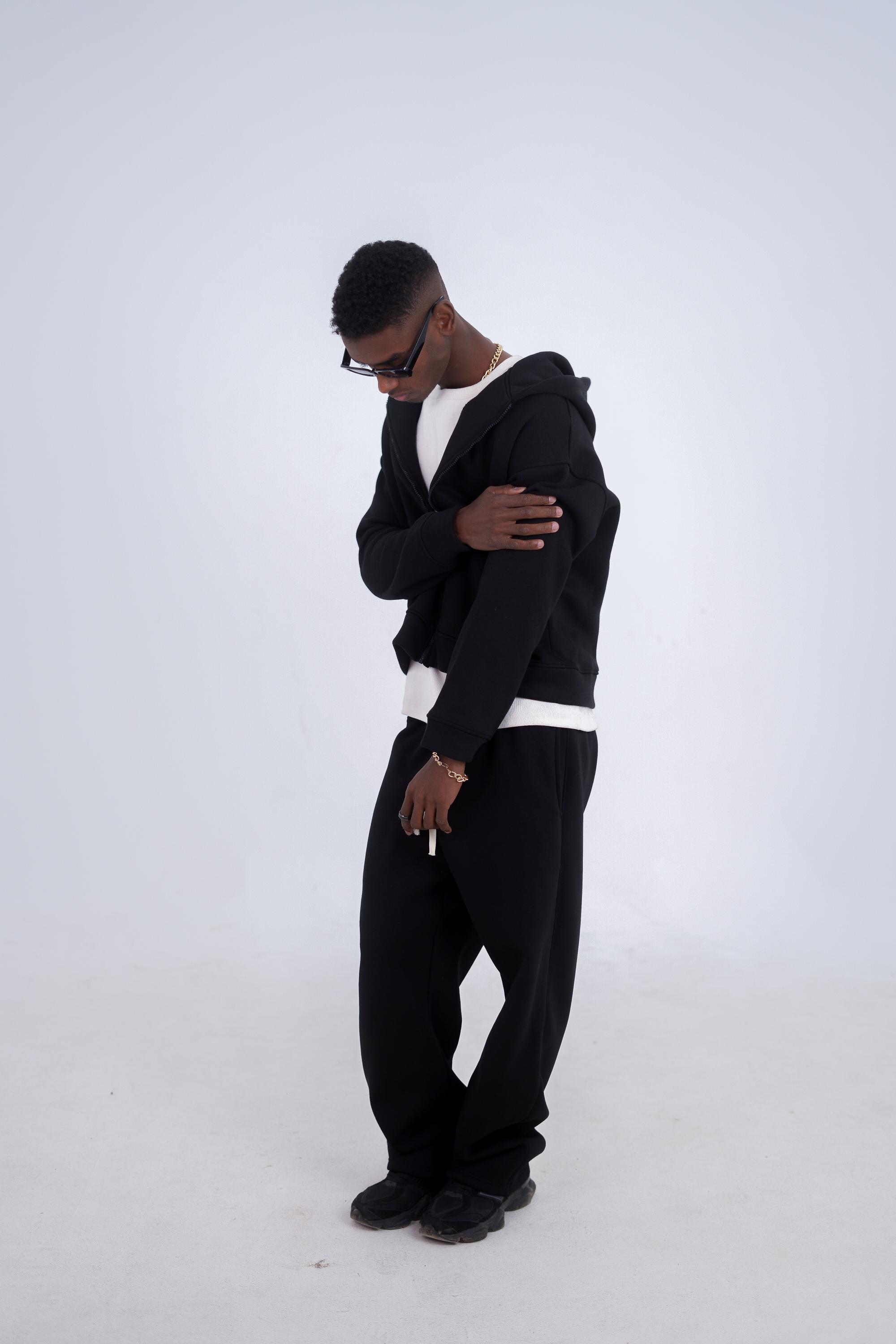 Black Zeed Full Zipper