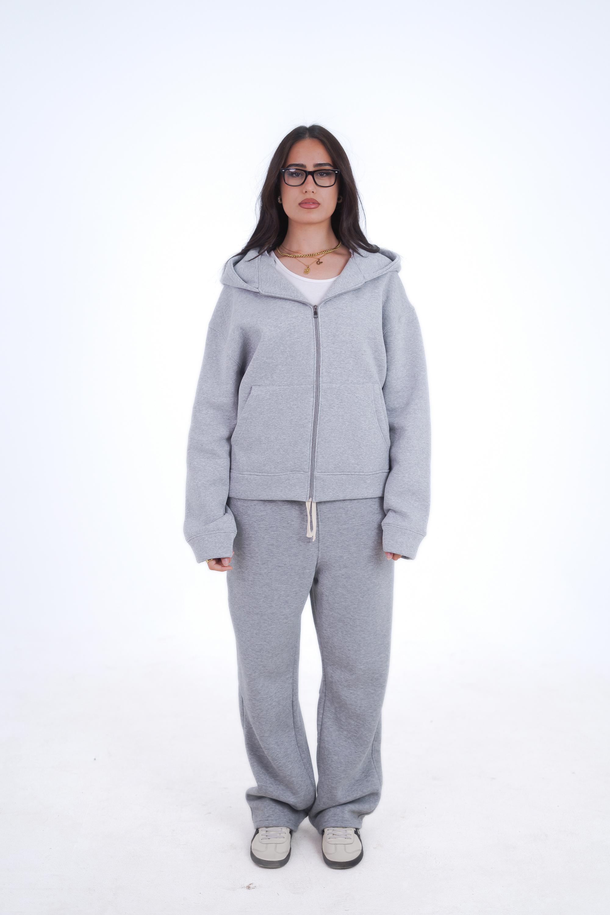 Full Zipper ZEED Set in Gray