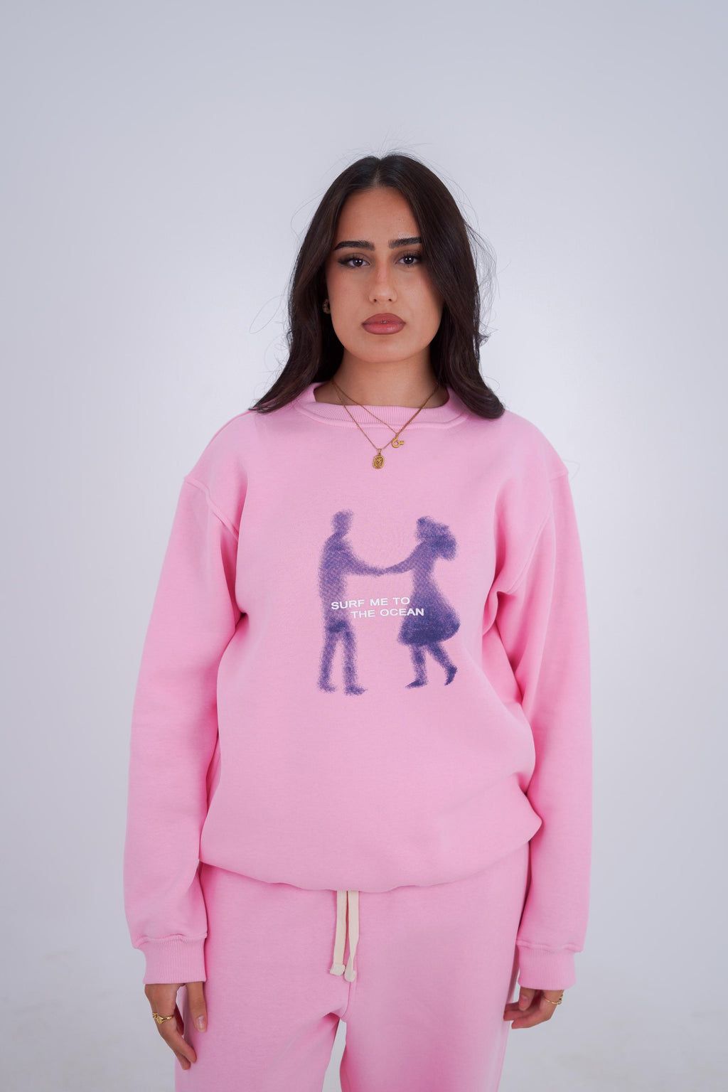 Pink Zeed Crewneck
