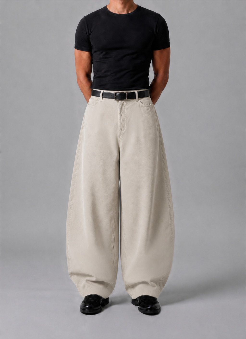 parel pants in beige