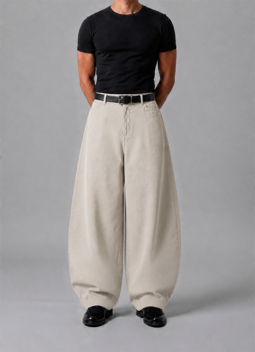 parel pants in beige