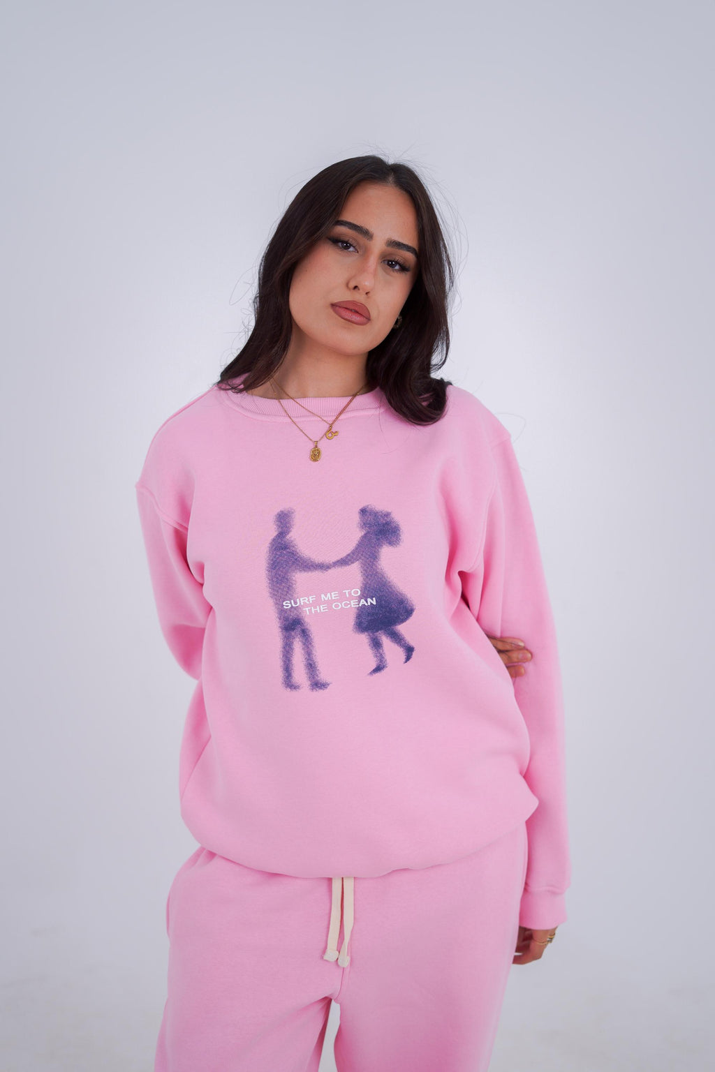 Pink Zeed Crewneck