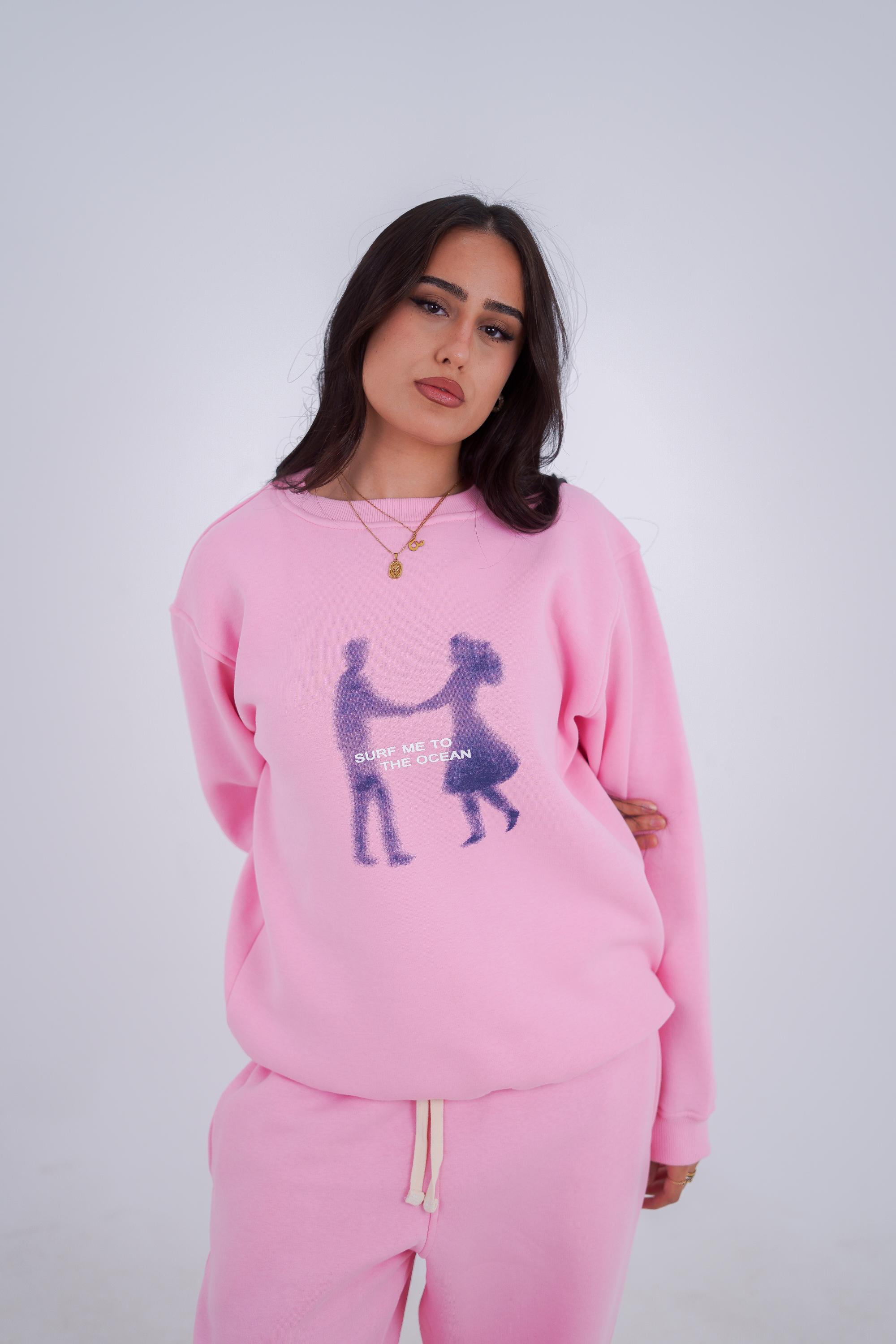 Pink Zeed Crewneck