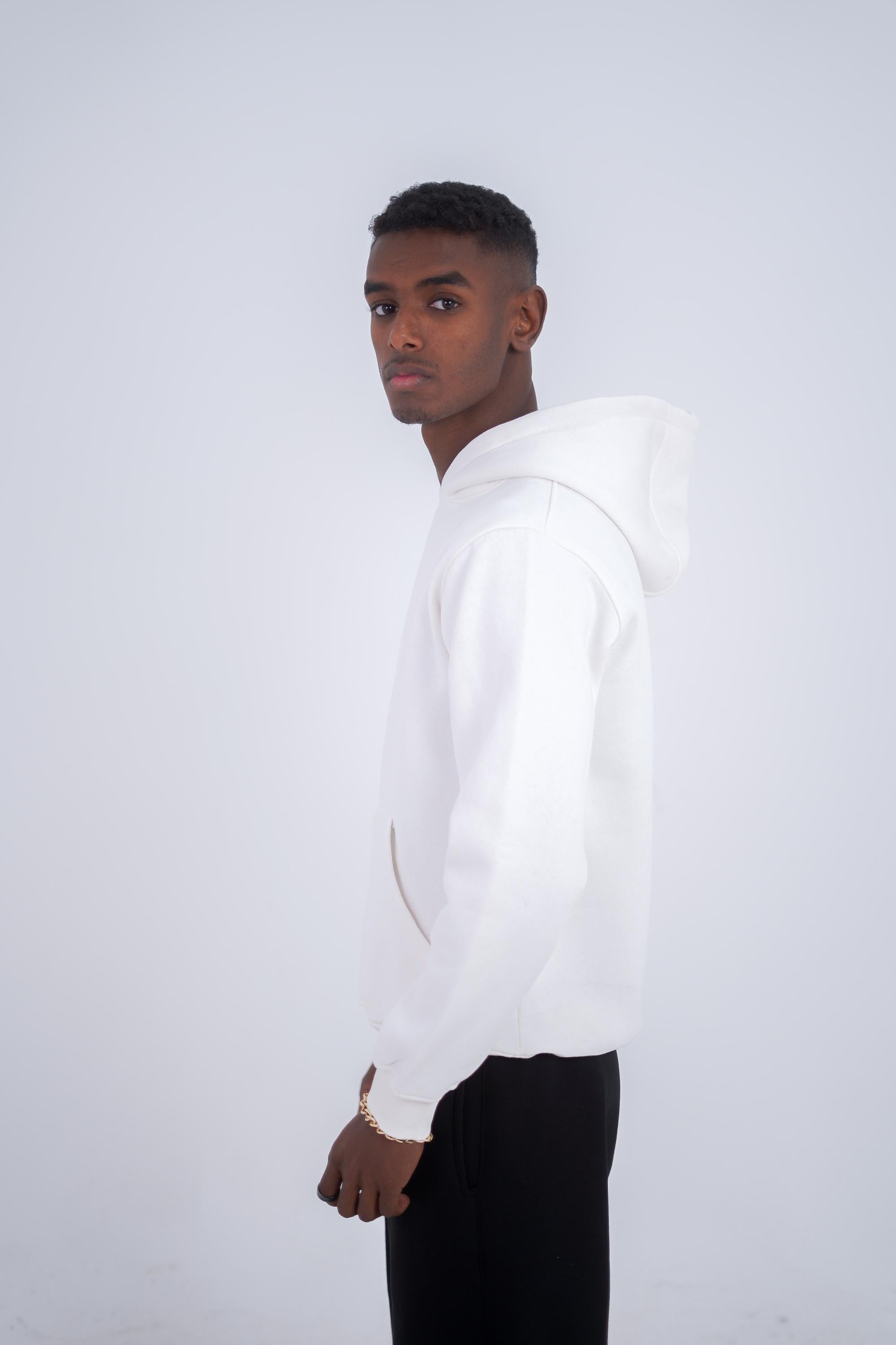 White Zeed Hoodie
