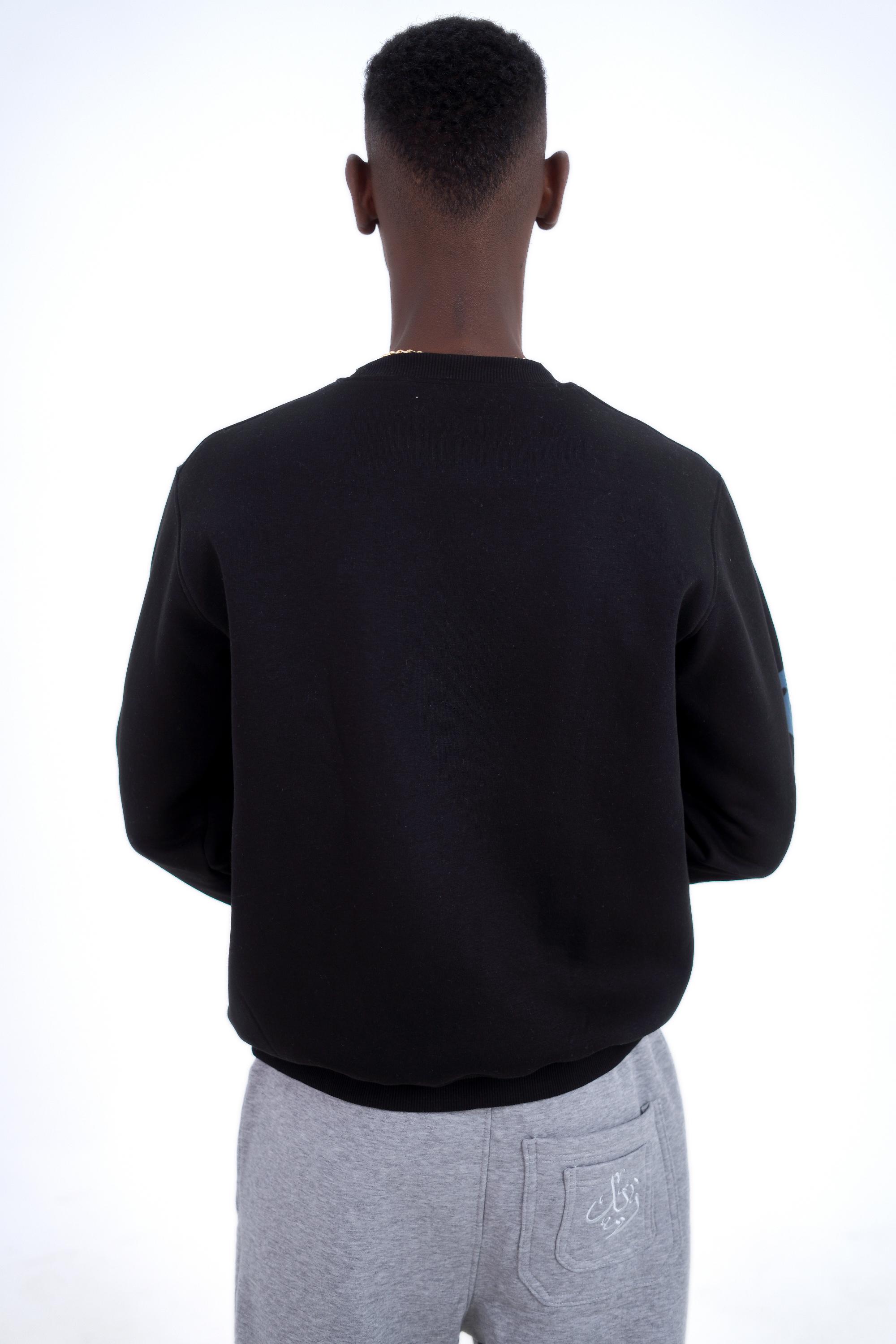 Black Zeed Crewneck