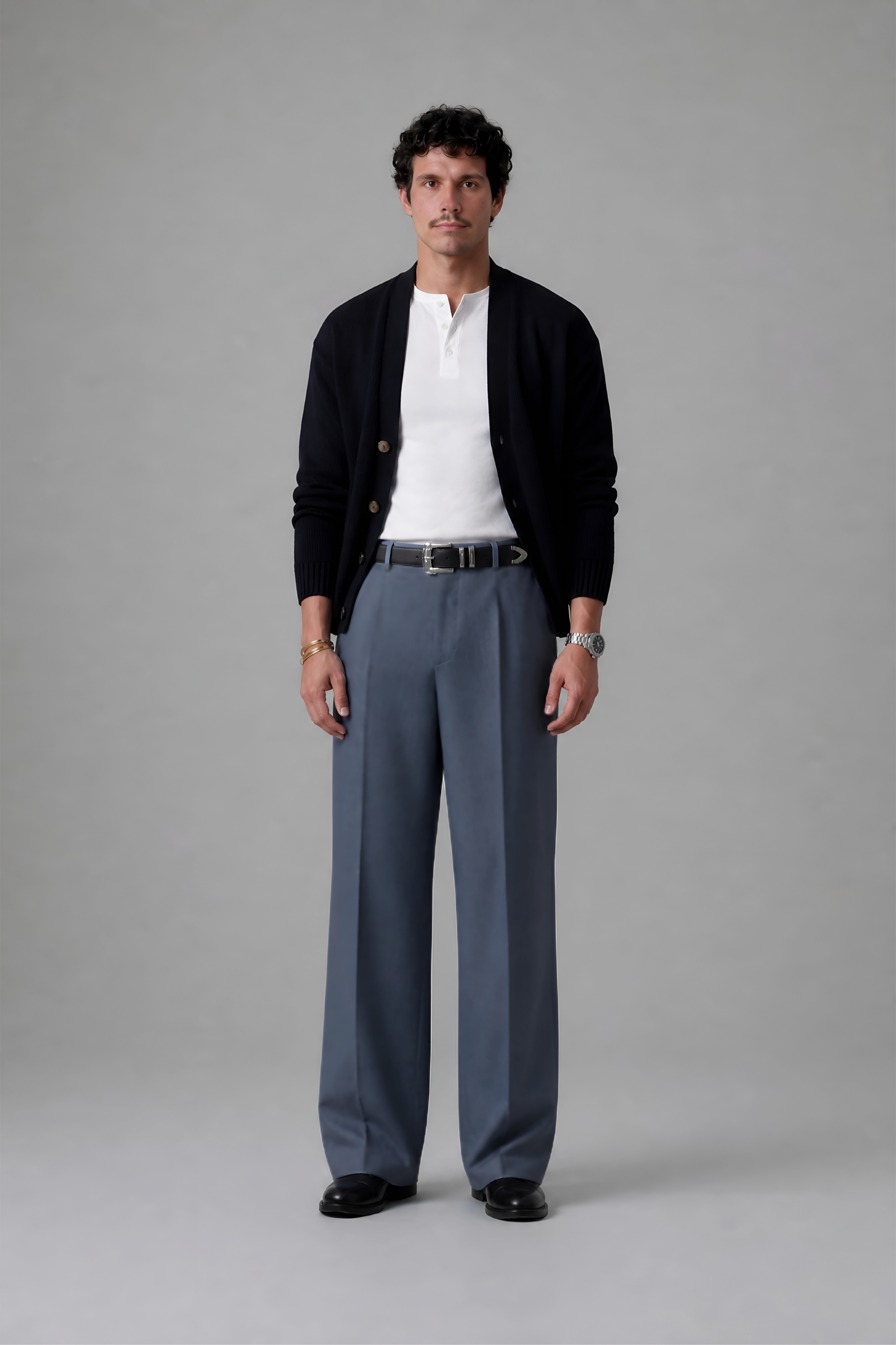 Tailored pants in Gray