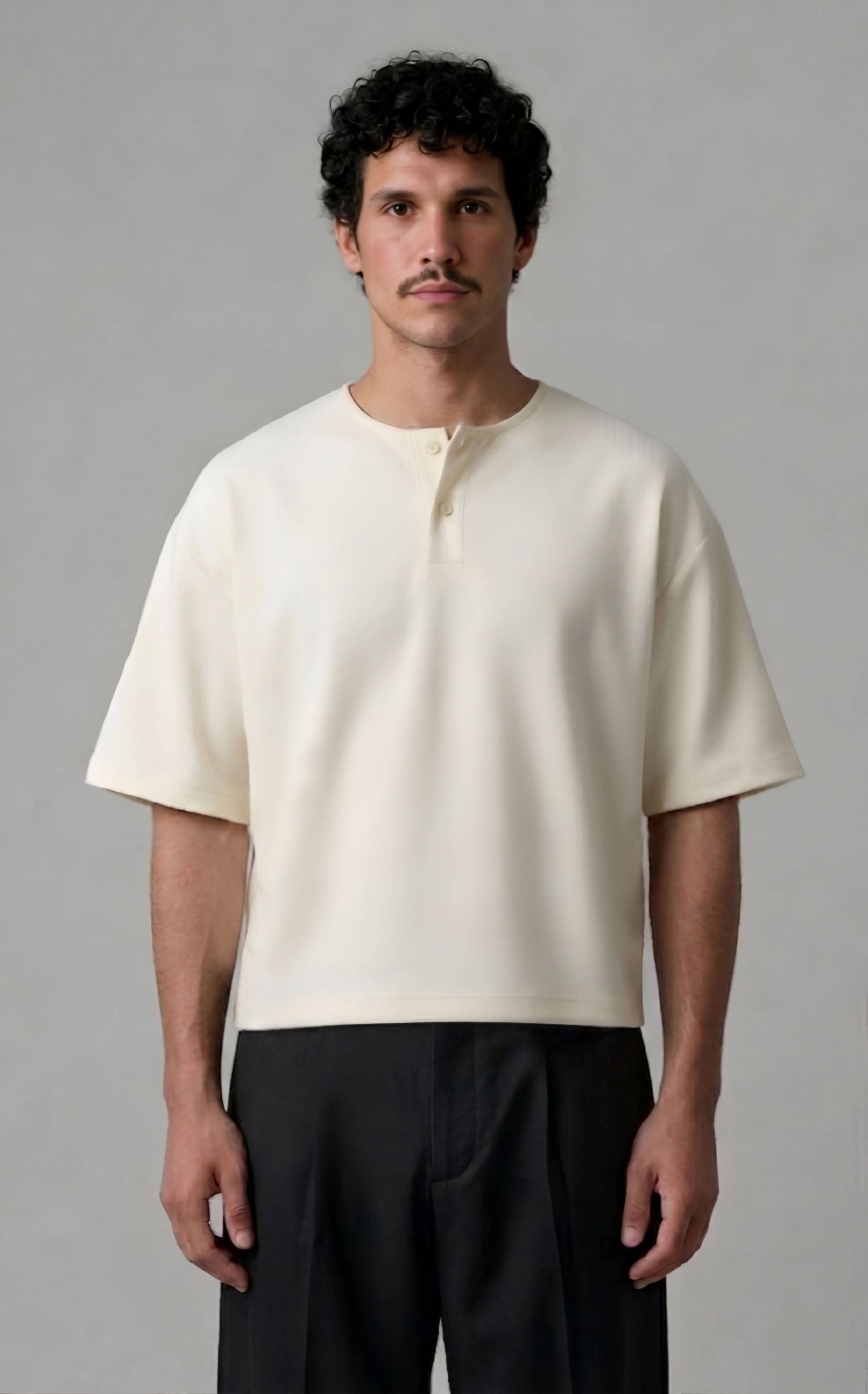 Cropped T-shirt In White