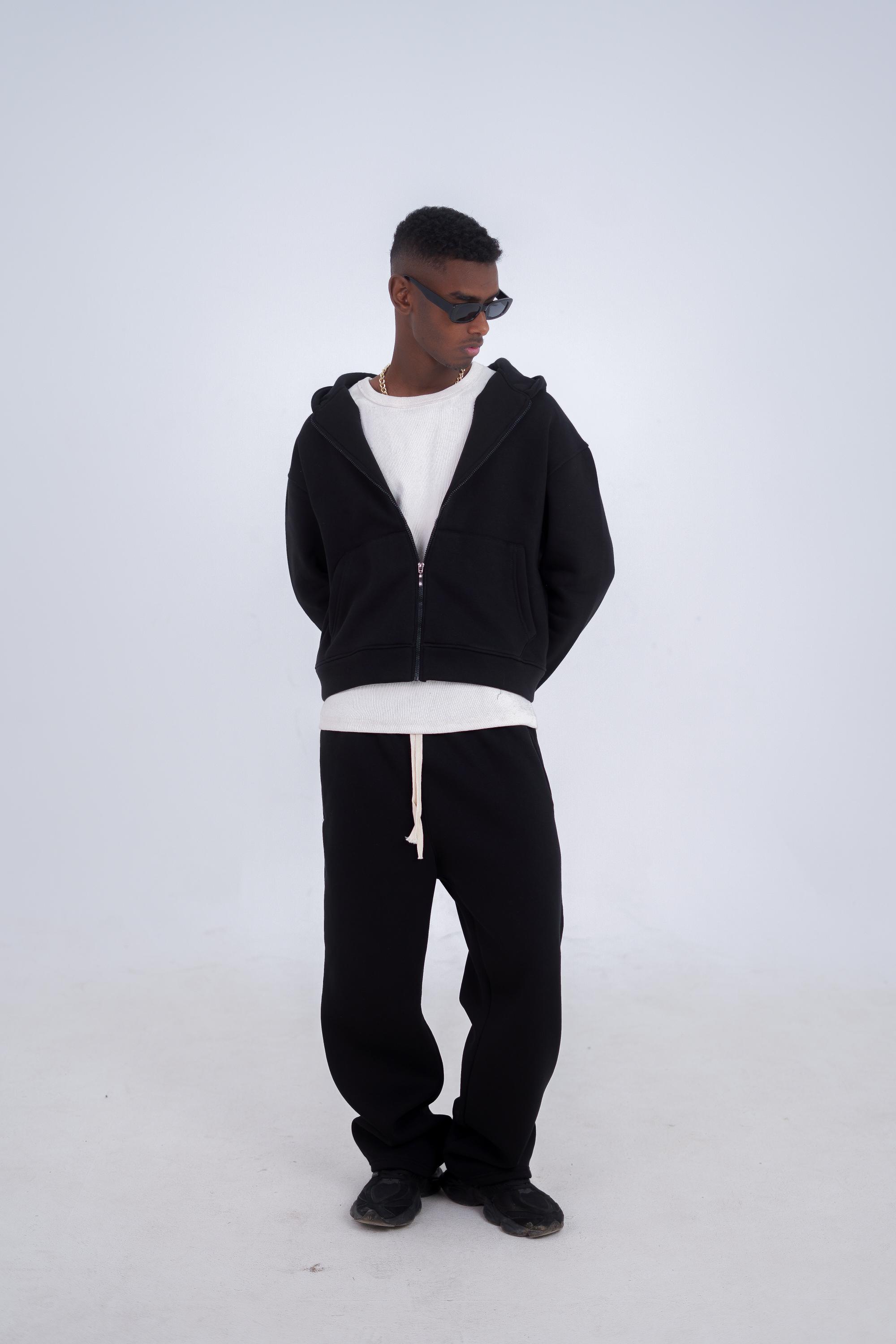 Full Zipper ZEED Set in Black